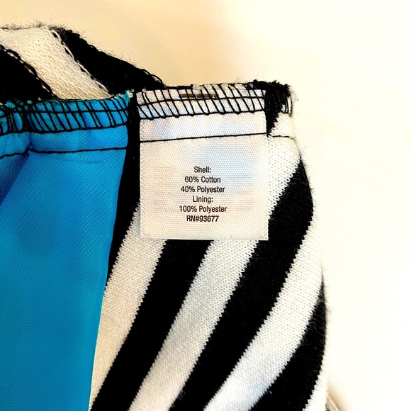 ANA- Smart Casual Jacket - Striped Black & White Blazer - Picture 11 of 12